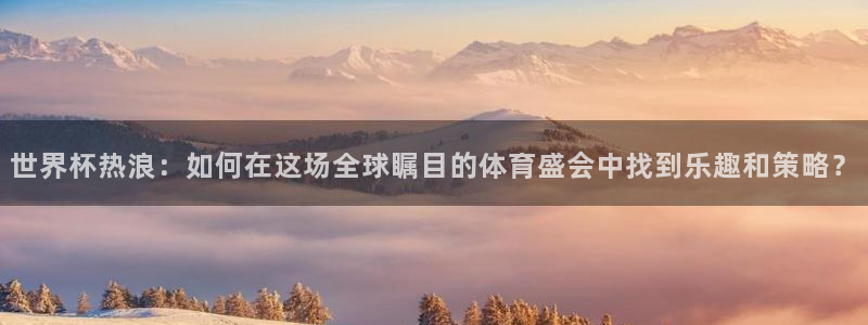 世界杯系列赛:世界杯热浪:如何在这场全球瞩目的体育盛会中找到乐趣和策略?